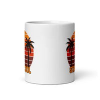 Stay Cool White glossy mug