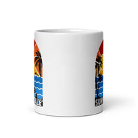 Sunny Daze White glossy mug