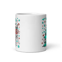 Sorta Merry Sorta Scary White glossy mug