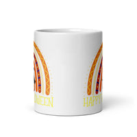 Happy Halloween White glossy mug