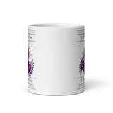 O Christmas Tea White glossy mug