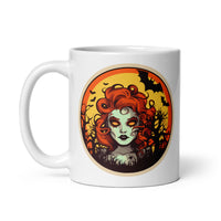 Retro Ghoul 20 White glossy mug