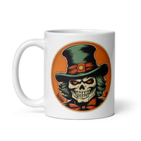 Retro Ghoul 17 White glossy mug