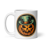 Retro Ghoul 4 White glossy mug