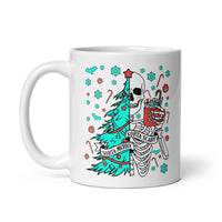 Sorta Merry Sorta Scary White glossy mug