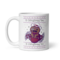 O Christmas Tea White glossy mug