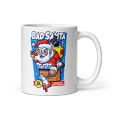 Bad Santa White glossy mug