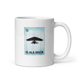 El Ala Delta White glossy mug