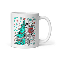 Sorta Merry Sorta Scary White glossy mug