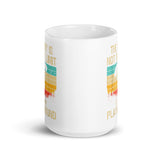 The Sky is Not My Limit White glossy mug