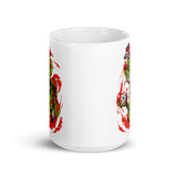 Christmas Demon White glossy mug