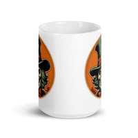 Retro Ghoul 17 White glossy mug