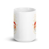 I Go Hang Gliding White glossy mug