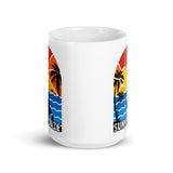 Sunny Daze White glossy mug