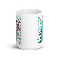 Sorta Merry Sorta Scary White glossy mug