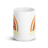 Happy Halloween White glossy mug