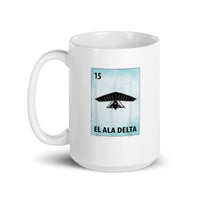 El Ala Delta White glossy mug