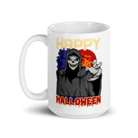 Happy Halloween White glossy mug