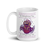 O Christmas Tea White glossy mug