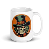 Retro Ghoul 17 White glossy mug