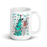 Sorta Merry Sorta Scary White glossy mug