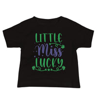 Little Miss Lucky Baby Jersey Short Sleeve Tee