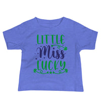 Little Miss Lucky Baby Jersey Short Sleeve Tee