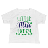 Little Miss Lucky Baby Jersey Short Sleeve Tee