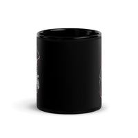 Punk in Love Black Glossy Mug