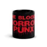 The Bloody Horror Punx Black Glossy Mug