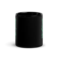 Medusa Black Glossy Mug