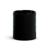 Medusa Black Glossy Mug