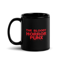 The Bloody Horror Punx Black Glossy Mug