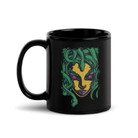 Medusa Black Glossy Mug