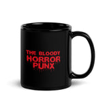 The Bloody Horror Punx Black Glossy Mug