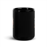 Spilling the Tea Since 1773 Black Glossy Mug