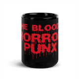 The Bloody Horror Punx Black Glossy Mug