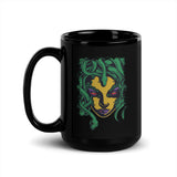 Medusa Black Glossy Mug