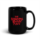 The Bloody Horror Punx Black Glossy Mug