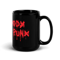 The Bloody Horror Punx Black Glossy Mug