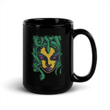 Medusa Black Glossy Mug