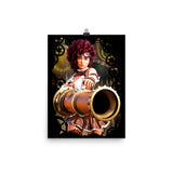 Steampunk Girl Poster