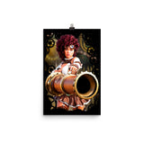 Steampunk Girl Poster