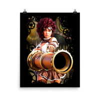 Steampunk Girl Poster