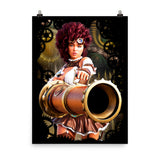 Steampunk Girl Poster