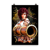 Steampunk Girl Poster