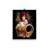 Steampunk Girl Poster