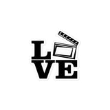 Love Film (Clapper) Bubble-free stickers