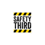 Safety Third Bubble-free stickers