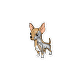 Chihuahua Alien Bubble-free stickers